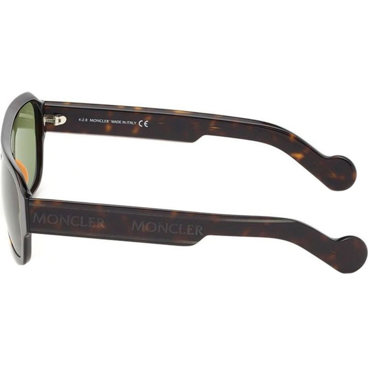 ML0096, Dark Havana/Green Lenses