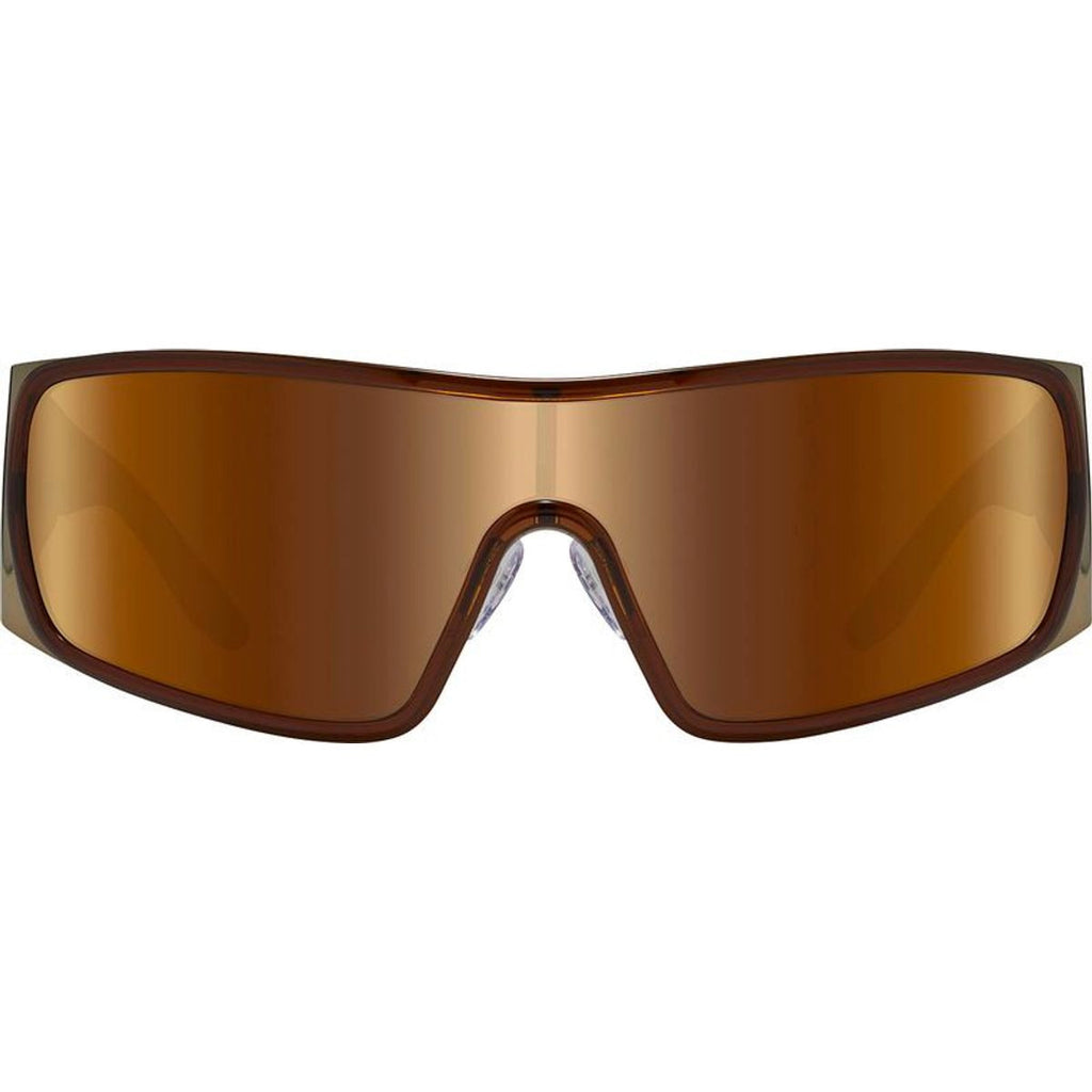 AV-Coat, Crystal Brown and Bronze Chrome/Terra Brown Mirror Polarised Lenses