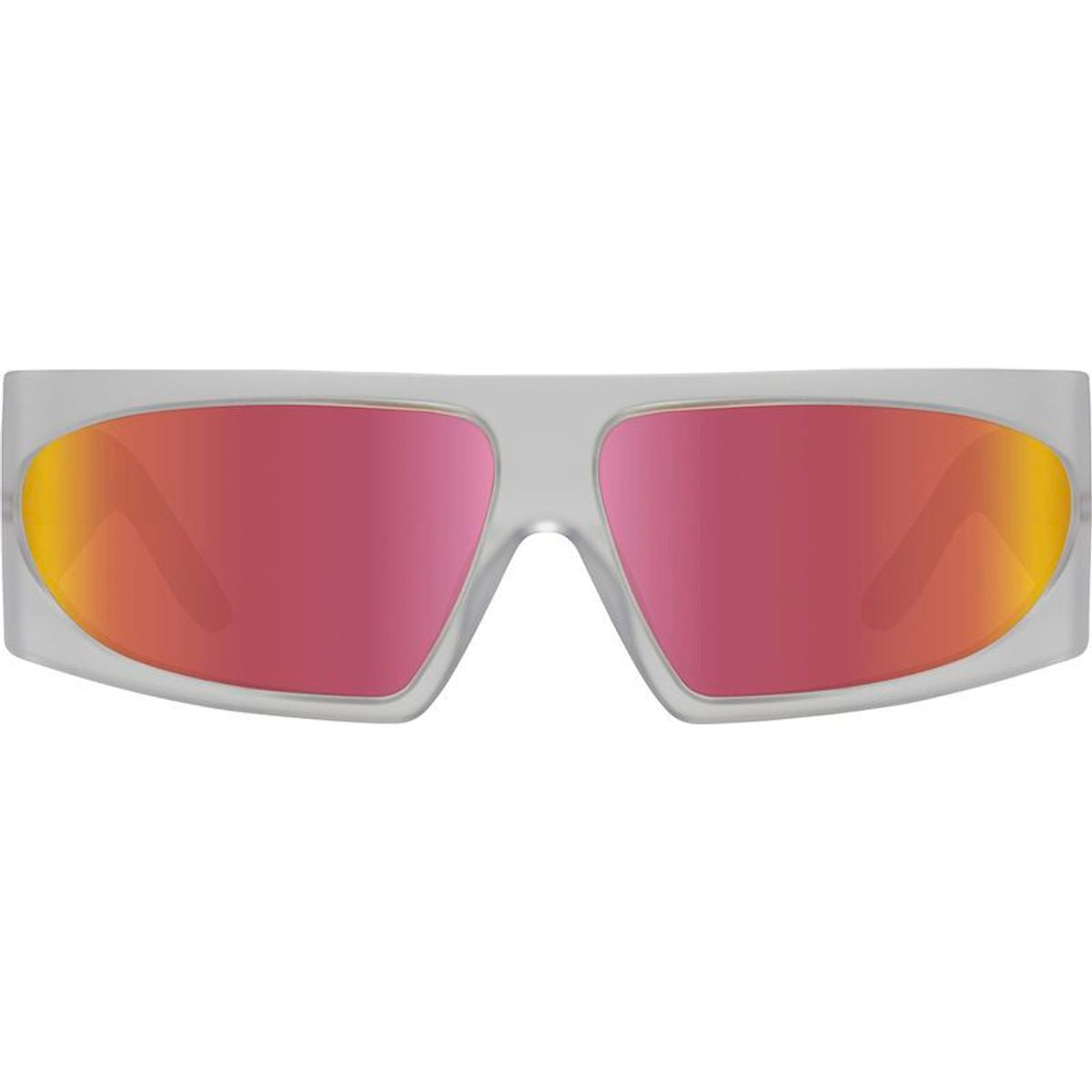 Fly By Wire, Matte Crystal/Spectra Red Mirror Polarised Lenses