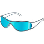 Gravity, Light Metallic Blue/Blue Water Mirror Polarised Lenses