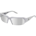 Oblivion, Matte White/Stealth Mirror Polarised Lenses