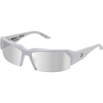 Oblivion, Matte White/Stealth Mirror Polarised Lenses