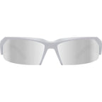 Oblivion, Matte White/Stealth Mirror Polarised Lenses