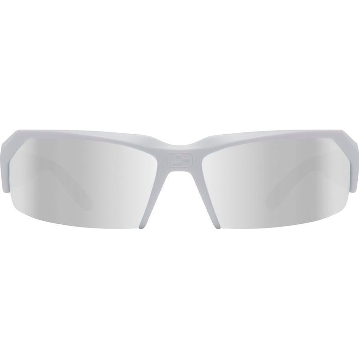 Oblivion, Matte White/Stealth Mirror Polarised Lenses