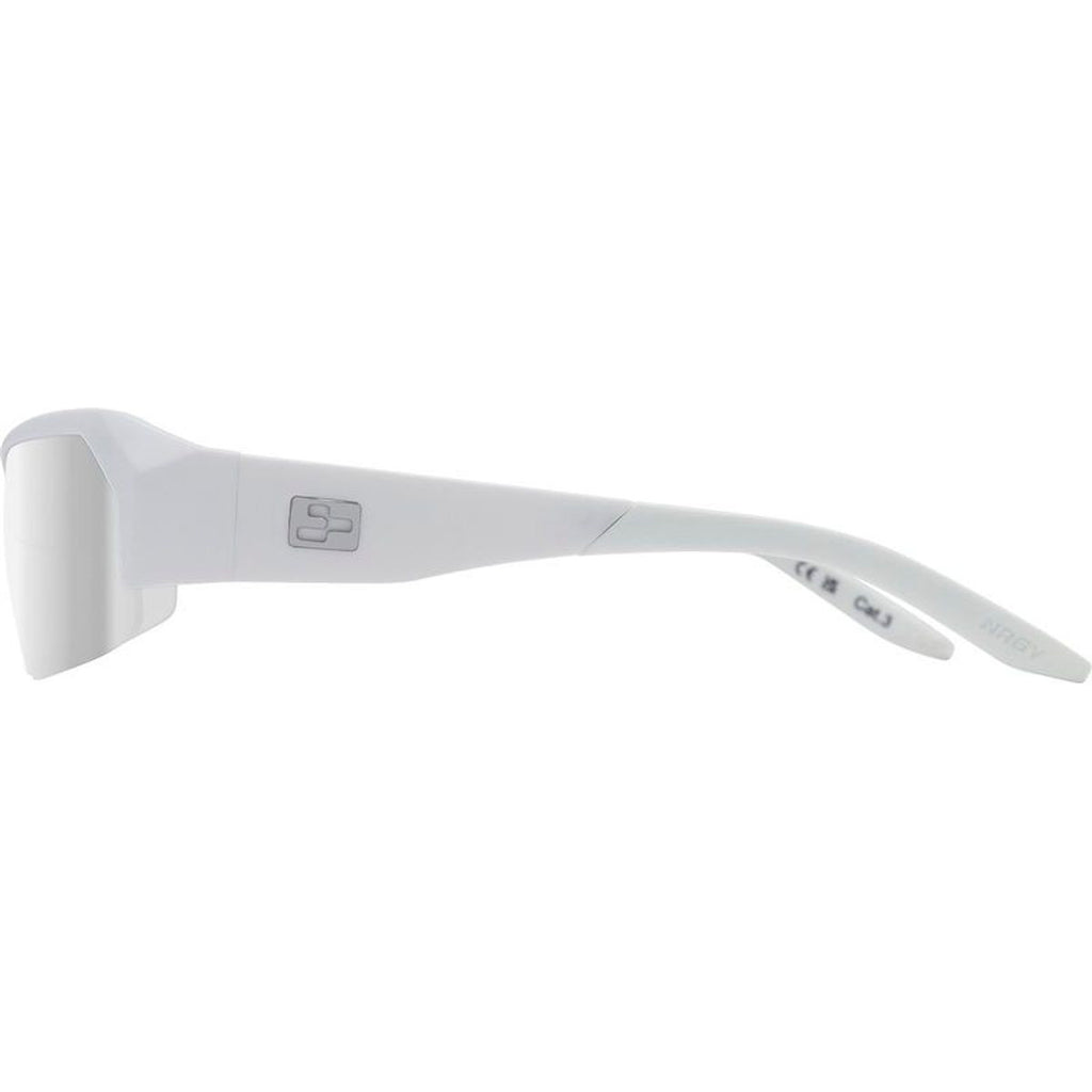 Oblivion, Matte White/Stealth Mirror Polarised Lenses