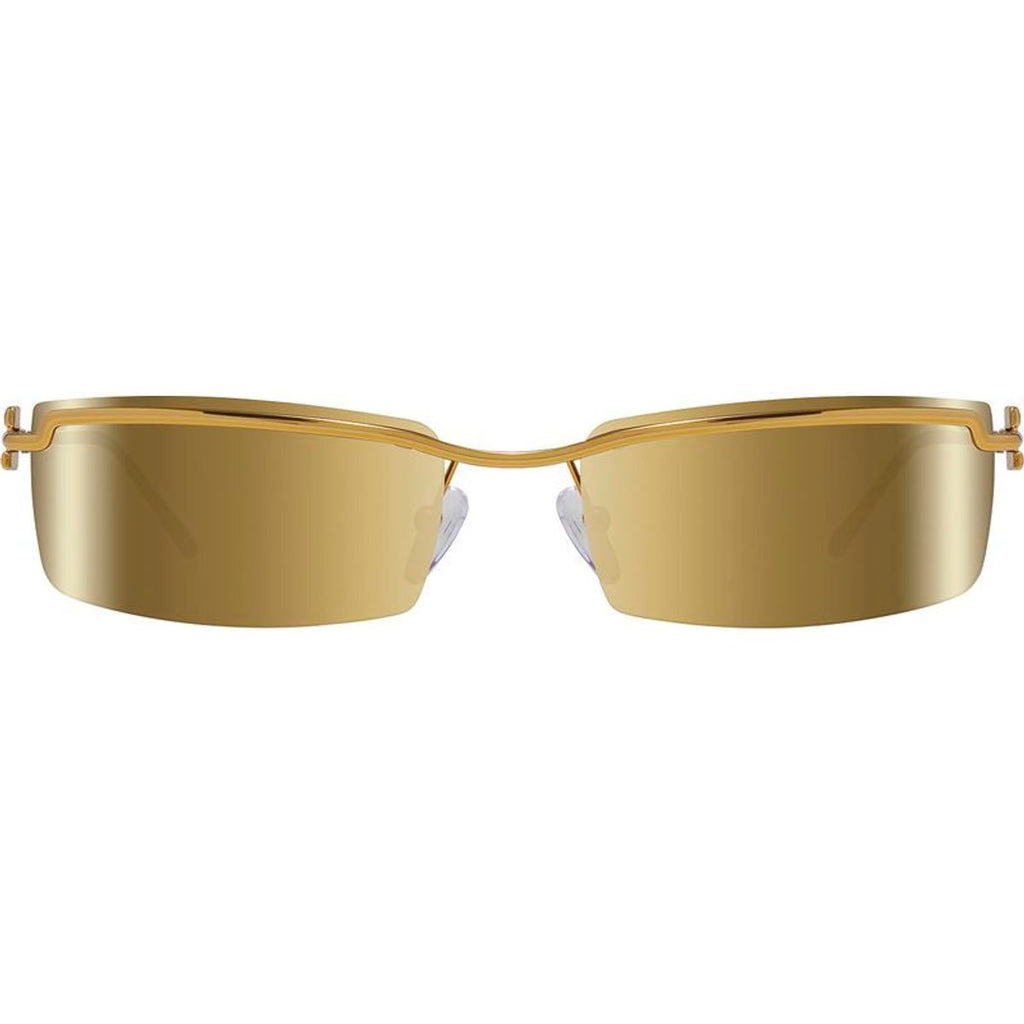 Riva, Gold/Champagne Mirror Polarised Lenses