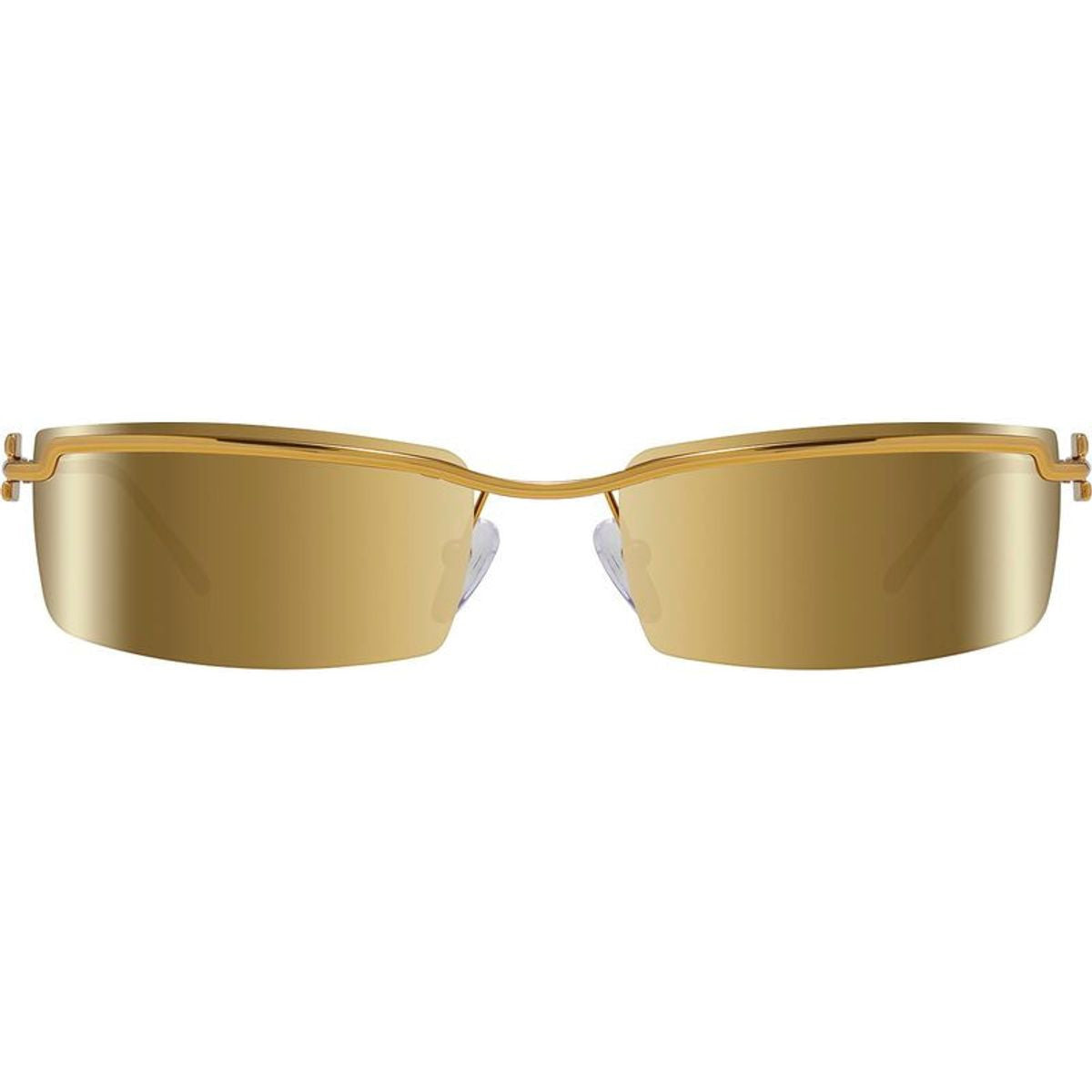 Riva, Gold/Champagne Mirror Polarised Lenses