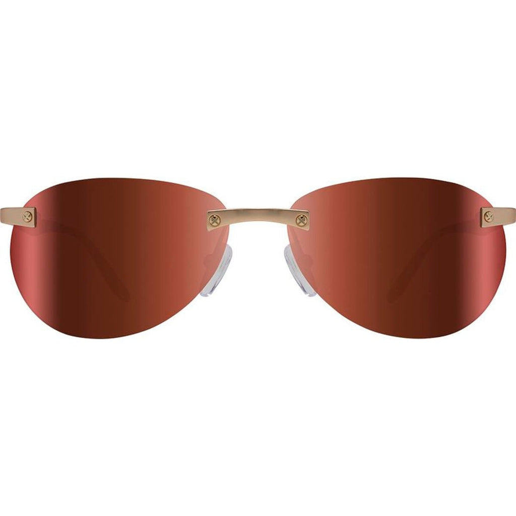 Voyager, Satin Gold/Drive Mirror Polarised Lenses