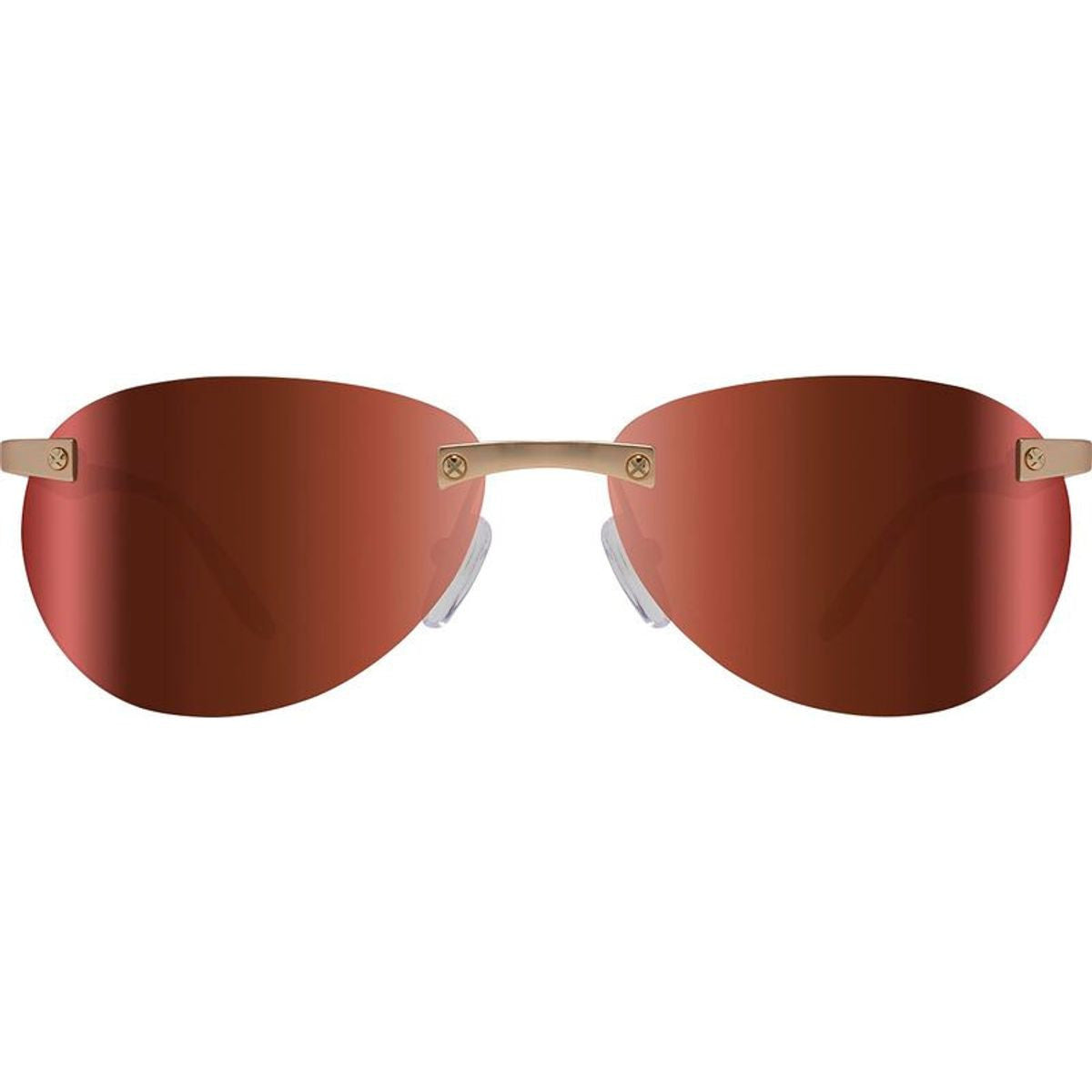 Voyager, Satin Gold/Drive Mirror Polarised Lenses