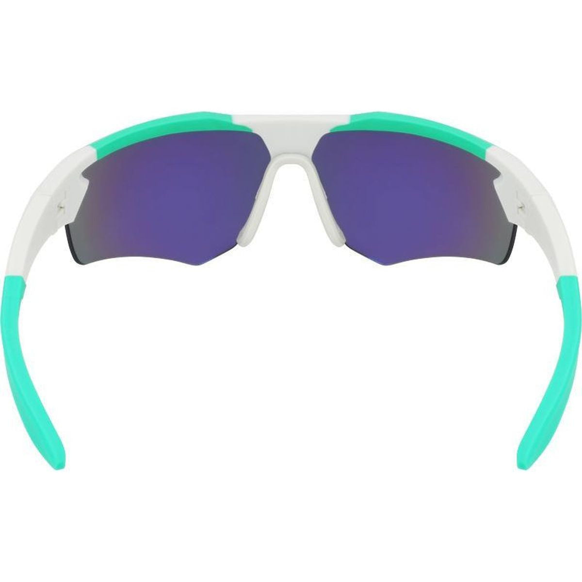 Cloak Duo, Matte Light Silver/Green Mirror Lenses