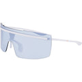 Echo Shield, Matte Football Grey/Silver Mirror Lenses