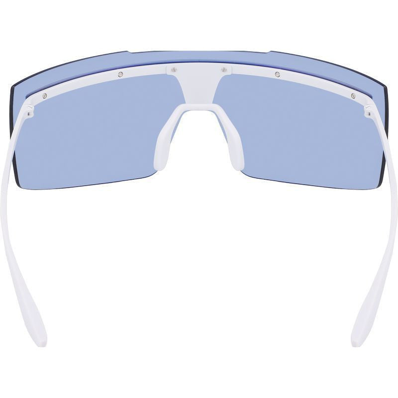 Echo Shield, Matte Football Grey/Silver Mirror Lenses