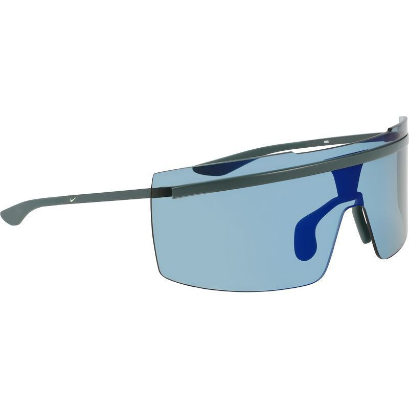Echo Shield, Matte Vintage Green/Blue Mirror Lenses