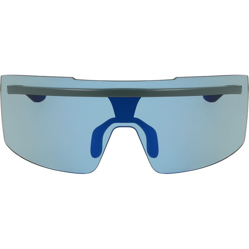 Echo Shield, Matte Vintage Green/Blue Mirror Lenses
