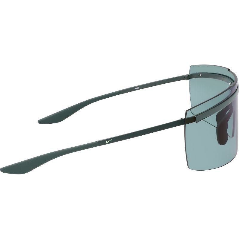 Echo Shield, Matte Vintage Green/Blue Mirror Lenses