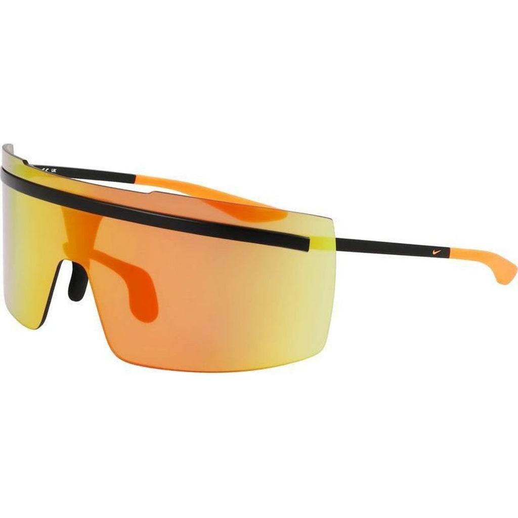 Echo Shield, Matte Black/Road Orange Mirror Lenses