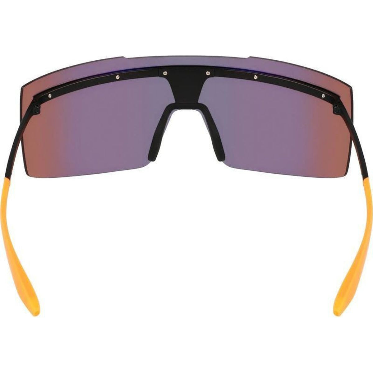 Echo Shield, Matte Black/Road Orange Mirror Lenses