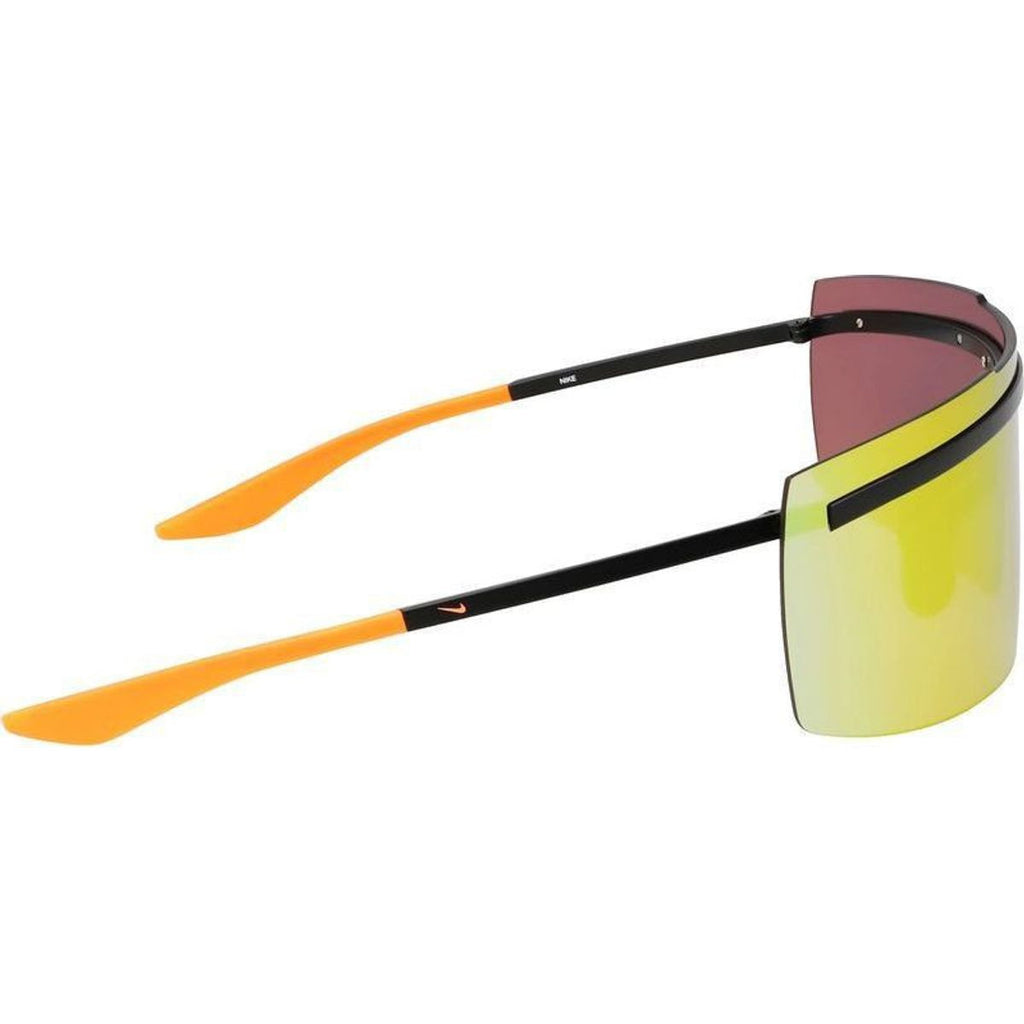 Echo Shield, Matte Black/Road Orange Mirror Lenses