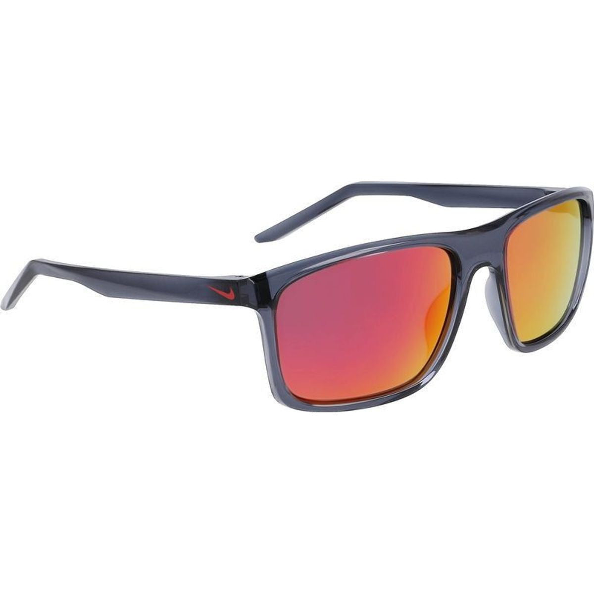 Fire L, Dark Grey/Red Flash Mirror Polarised Lenses