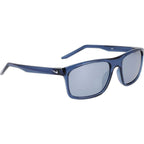 Fire L, Matte Mystic Navy/Silver Mirror Polarised Lenses