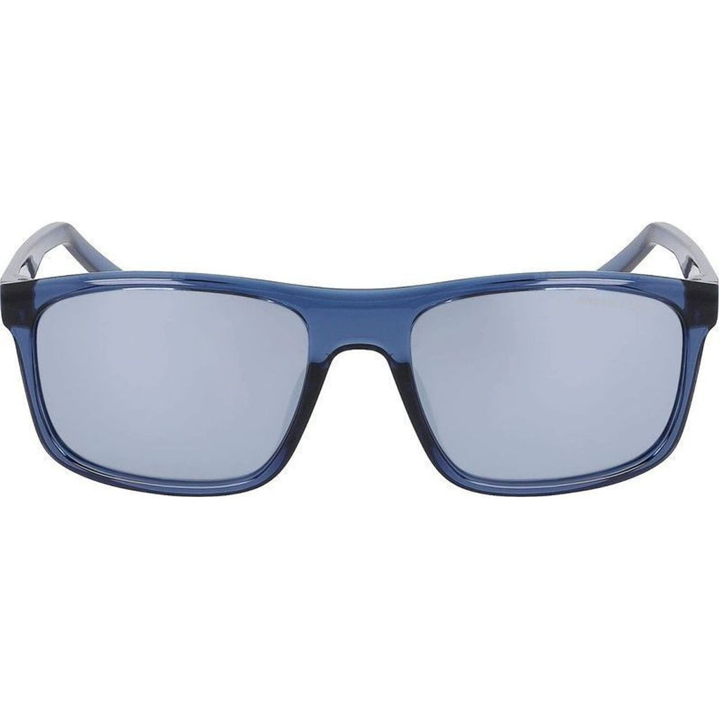 Fire L, Matte Mystic Navy/Silver Mirror Polarised Lenses