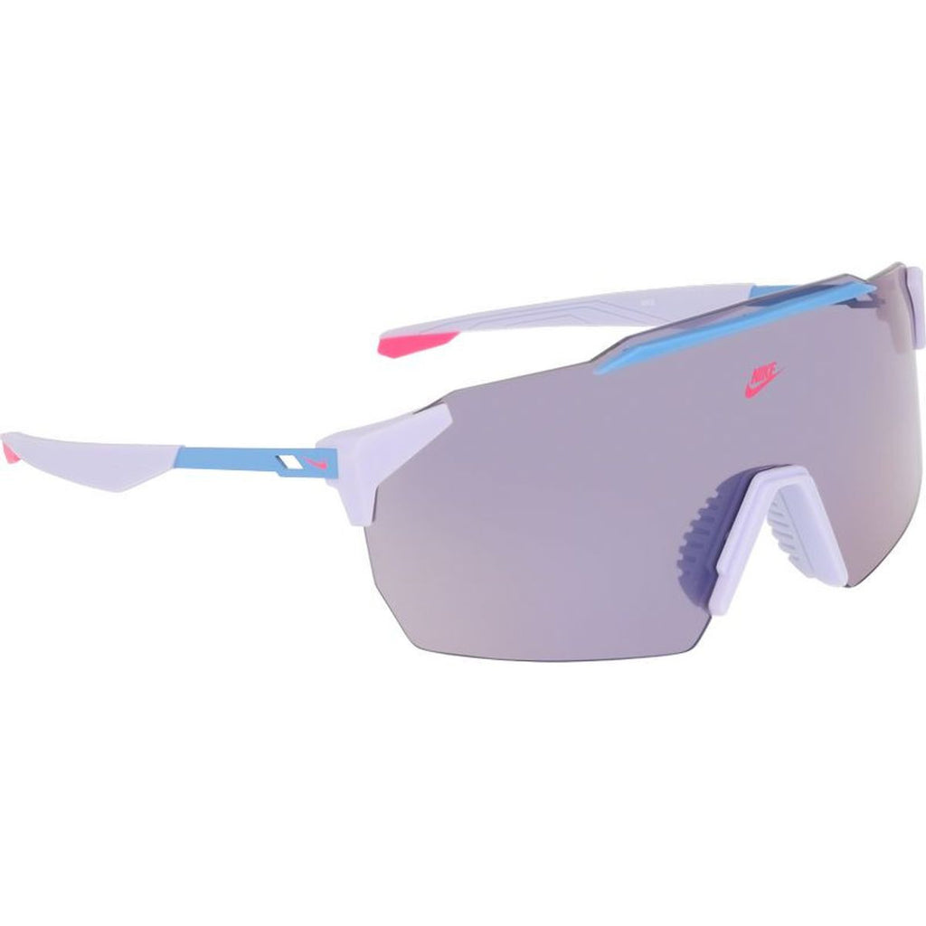 Limitless Shield, Amethyst Tint/Blue Flash Mirror Lenses