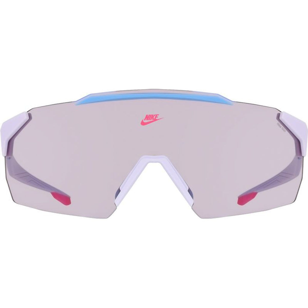 Limitless Shield, Amethyst Tint/Blue Flash Mirror Lenses