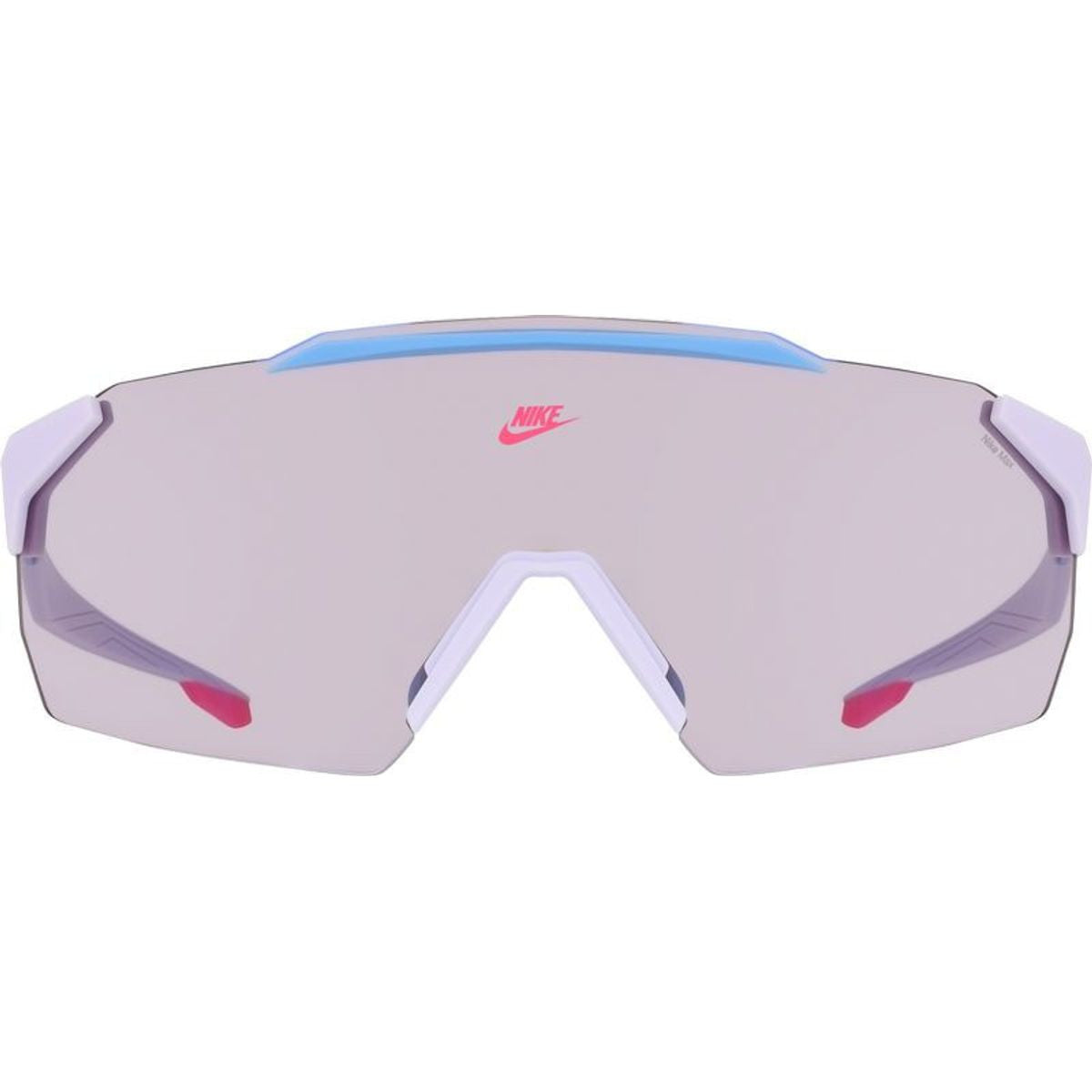 Limitless Shield, Amethyst Tint/Blue Flash Mirror Lenses