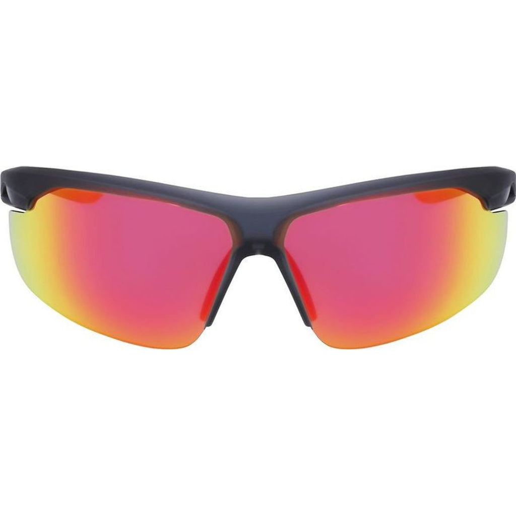 Windtrack, Matte Dark Grey/Red Mirror Lenses