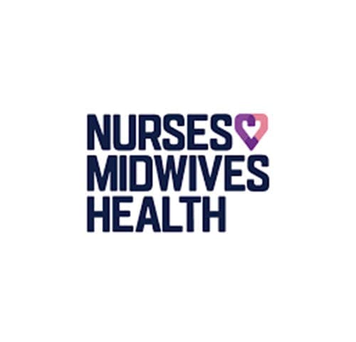 Nurses midwives health logo