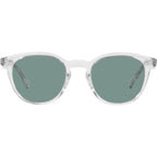 Desmon Sun V5454SU, Crystal/Teal Polarised Glass Lenses 50 Eye Size