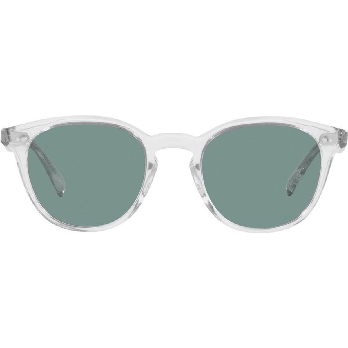 Desmon Sun V5454SU, Crystal/Teal Polarised Glass Lenses 50 Eye Size
