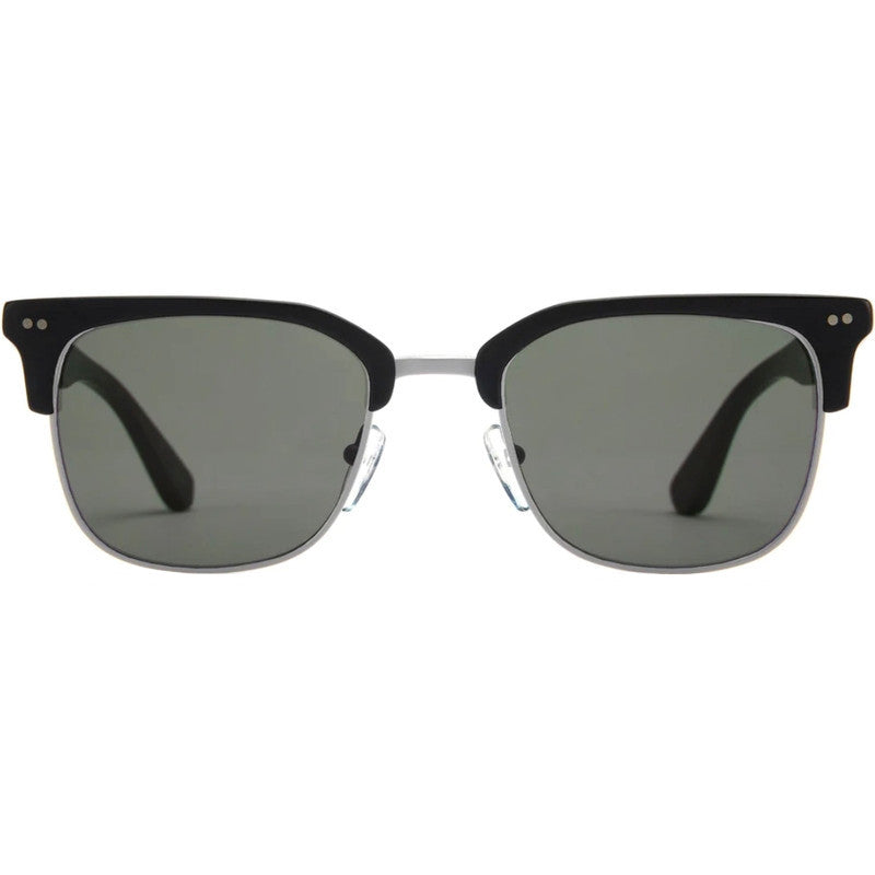 100 Club, Eco Matte Black and Brushed Gunmetal/Grey Glass Lenses