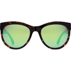 Aerial, Ochre Havana/L.I.T Green Mirror Glass Polarised Lenses