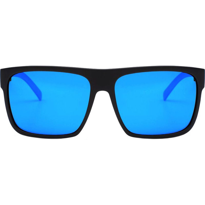 After Dark, Matte Black/L.I.T Blue Mirror Glass Polarised Lenses