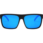 After Dark, Matte Black/L.I.T Blue Mirror Glass Polarised Lenses