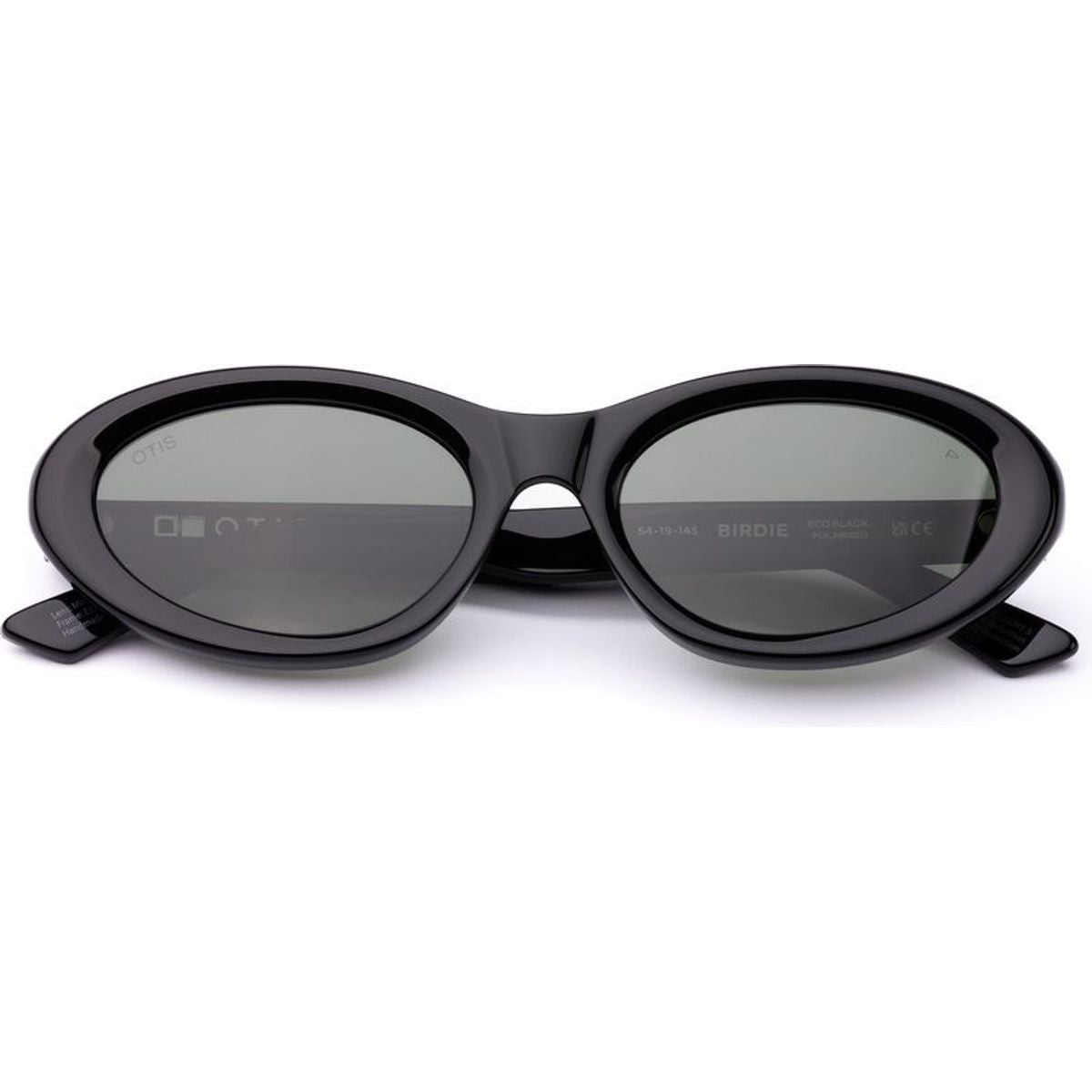 Birdie, Eco Black/Neutral Grey Polarised Glass Lenses