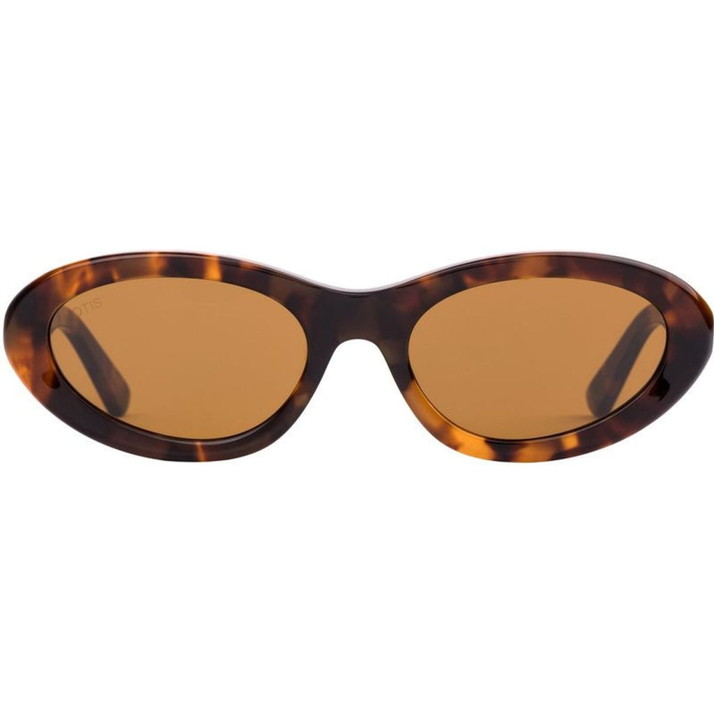 Birdie, Eco Sepia Tort/Brown Glass Lenses