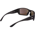 Coastin Slim, Matte Black Woodland/L.I.T Blue Mirror Glass Polarised Lenses