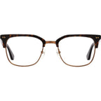 100 Club RX, Eco Havana and Brushed Copper/Clear Lenses
