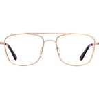 In The Fade RX, Brushed Gold/Clear Lenses