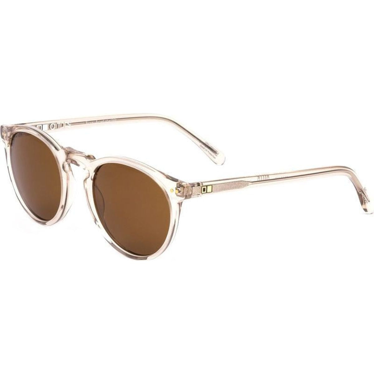 Omar, Eco Crystal Sand/Brown Glass Lenses