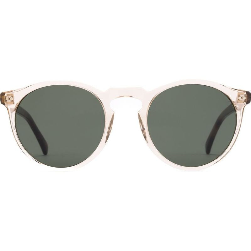 Omar, Eco Crystal Pebble and Havana Zinnia/L.I.T Grey Glass Polarised Lenses