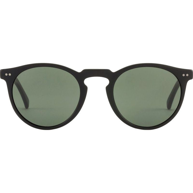 Omar, Eco Matte Black/Grey Glass Polarised Lenses