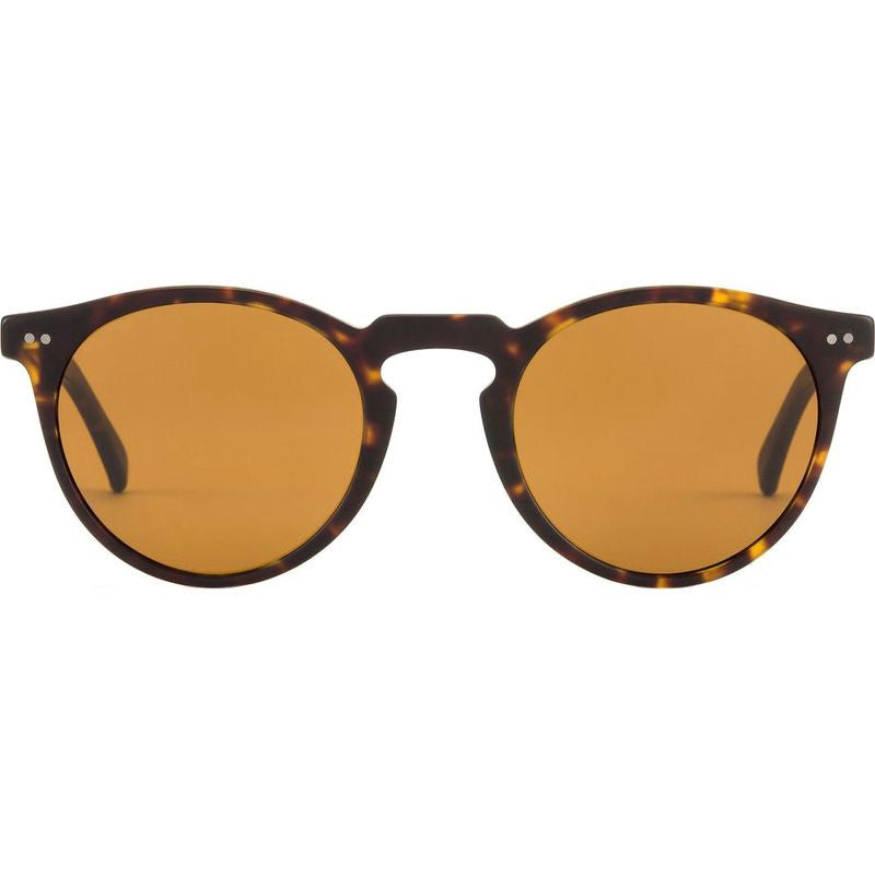 Omar, Eco Matte Dark Tort/Brown Glass Lenses