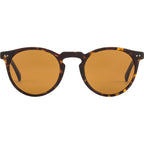 Omar, Eco Matte Dark Tort/Brown Glass Lenses