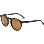 Omar X, Eco Matte Dark Tort/Brown Glass Polarised Lenses