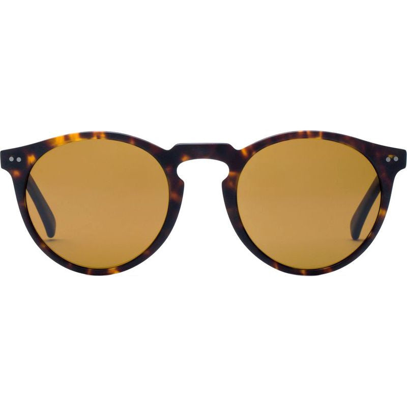 Omar X, Eco Matte Dark Tort/Brown Glass Polarised Lenses