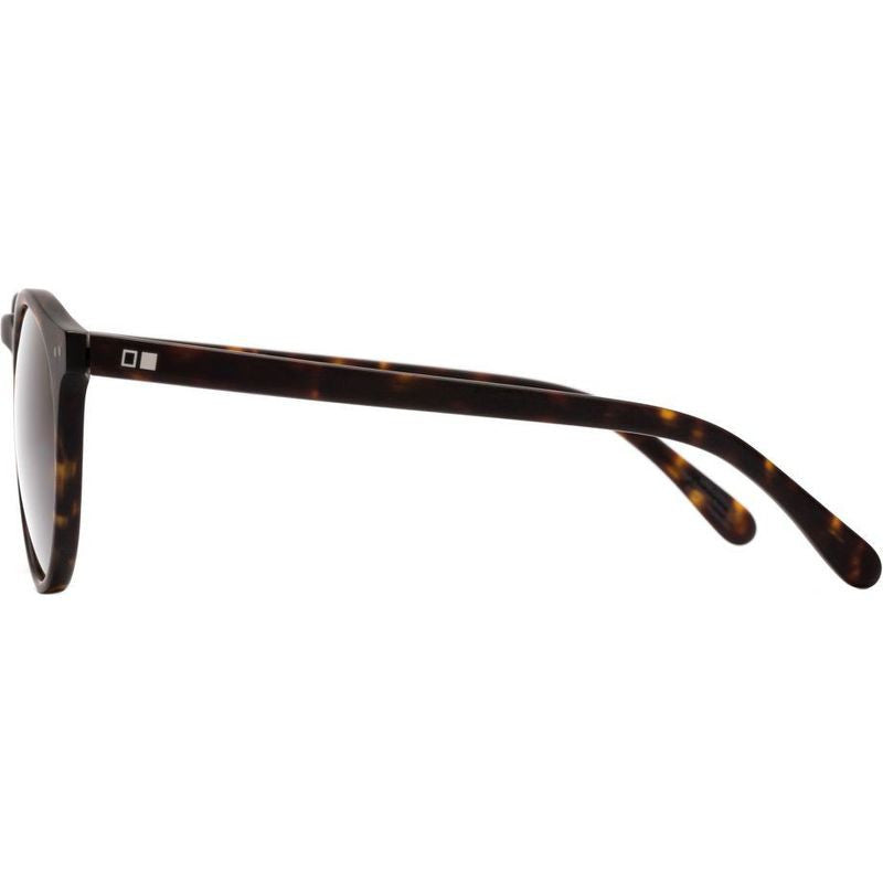 Omar X, Eco Matte Dark Tort/Brown Glass Polarised Lenses