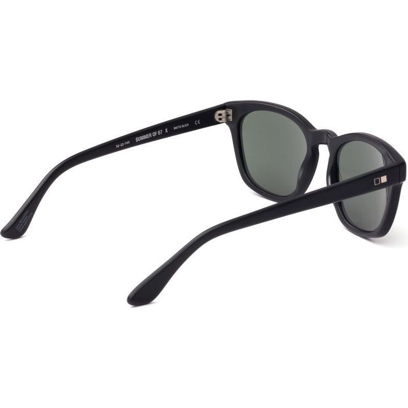 Summer Of 67 X, Eco Matte Black/Grey Glass Lenses